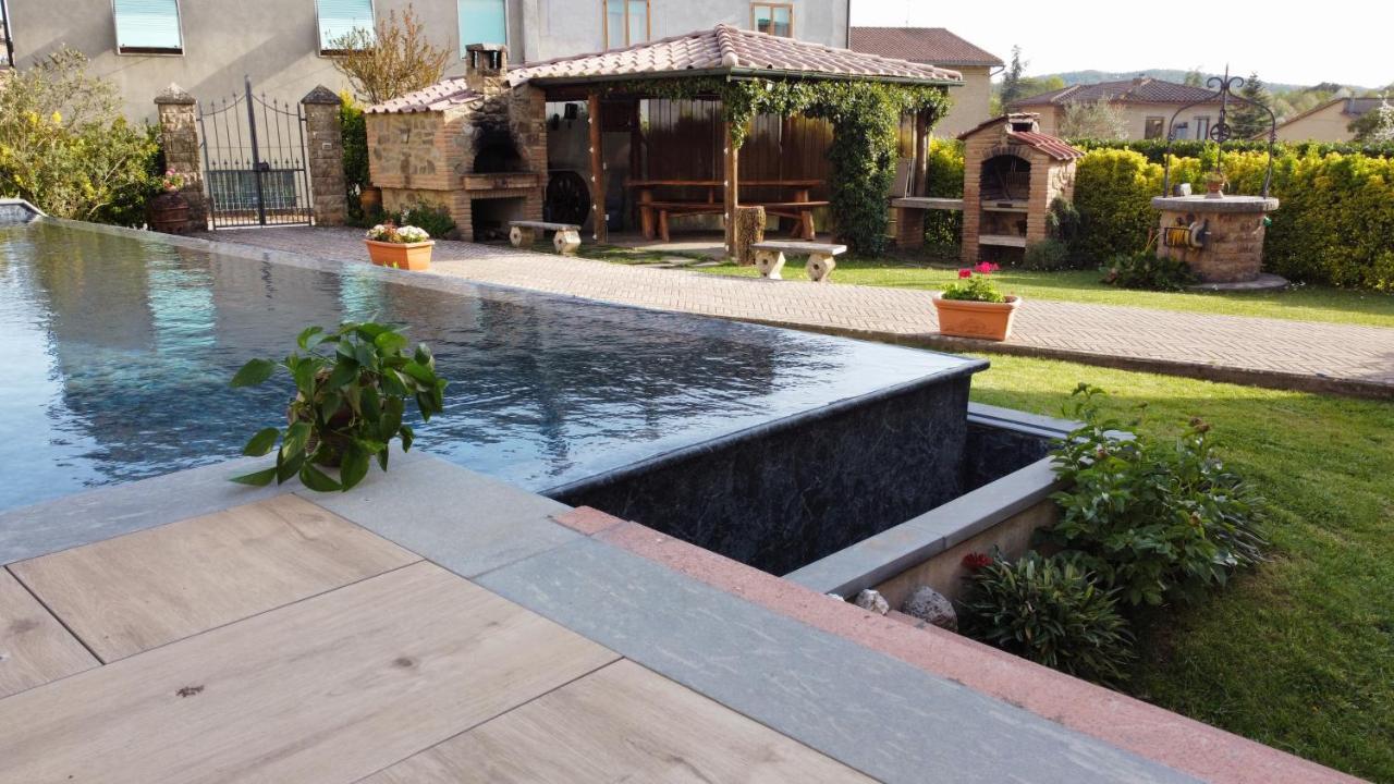 Casa Dani Con Piscina Privata Apartman Monticiano Kültér fotó